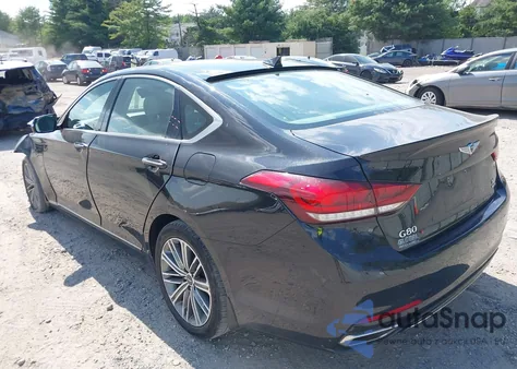 2018 Genesis G80 3.8 из США, поврежденный, VIN KMHGN4JE5JU251460